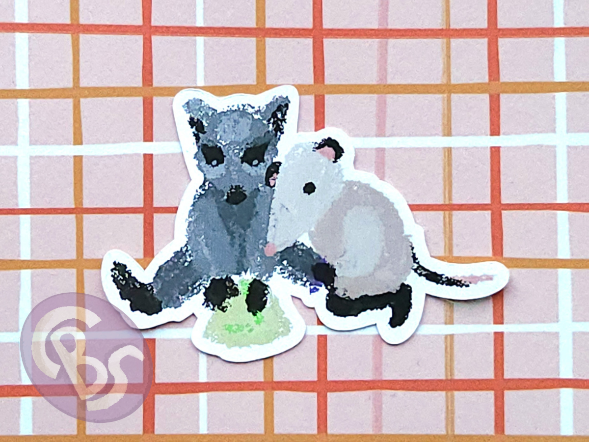 Crayon Doodling Sticker