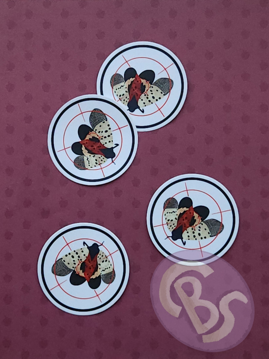 Lantern Fly Stickers