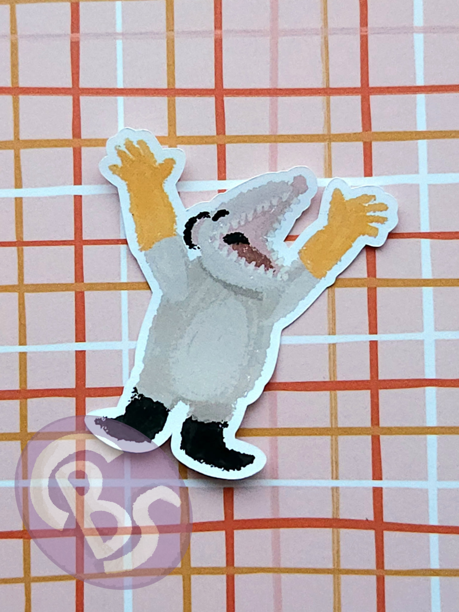 Ollie found Gloves Sticker